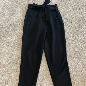 Rachel Zoe Black Dress Pants With Belt